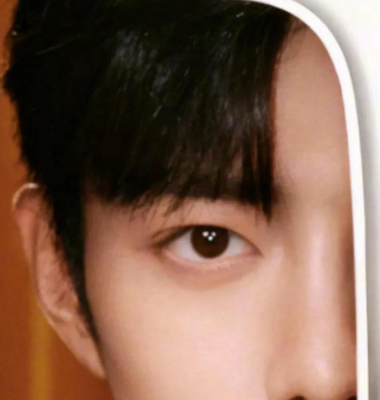 眼睛类型也分天然的和后天做的,可以是眼型向下的狗狗眼,但不能眼尾是