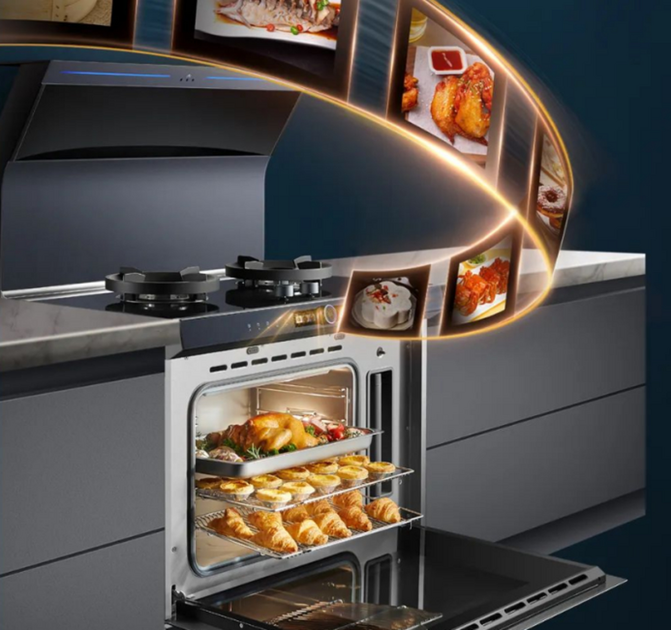 关于未来智能厨房生活,你有着怎样的想象?空间洁净无油烟?