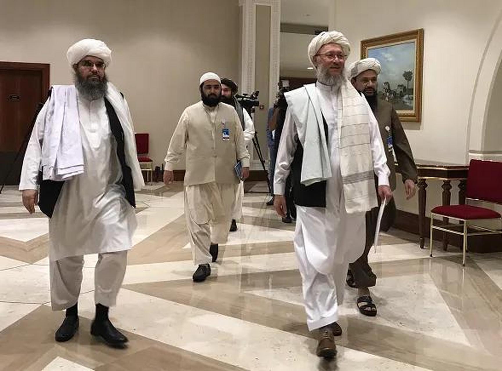 塔利班外交部长莫塔吉在巴基斯坦战略研究中心会议上发表讲话,表示