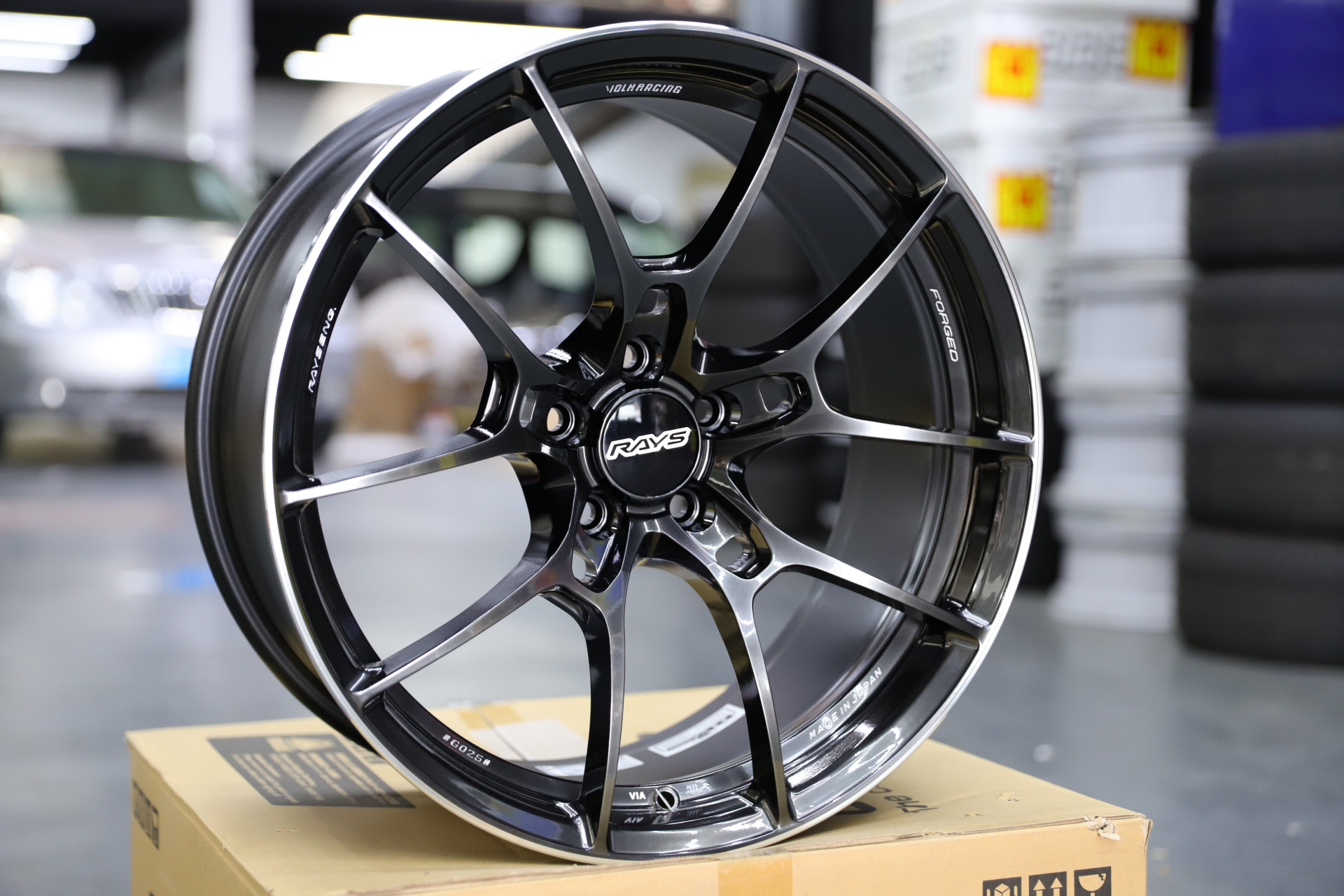 rays g025 hk 19寸 #胎铃汇# #rays轮毂