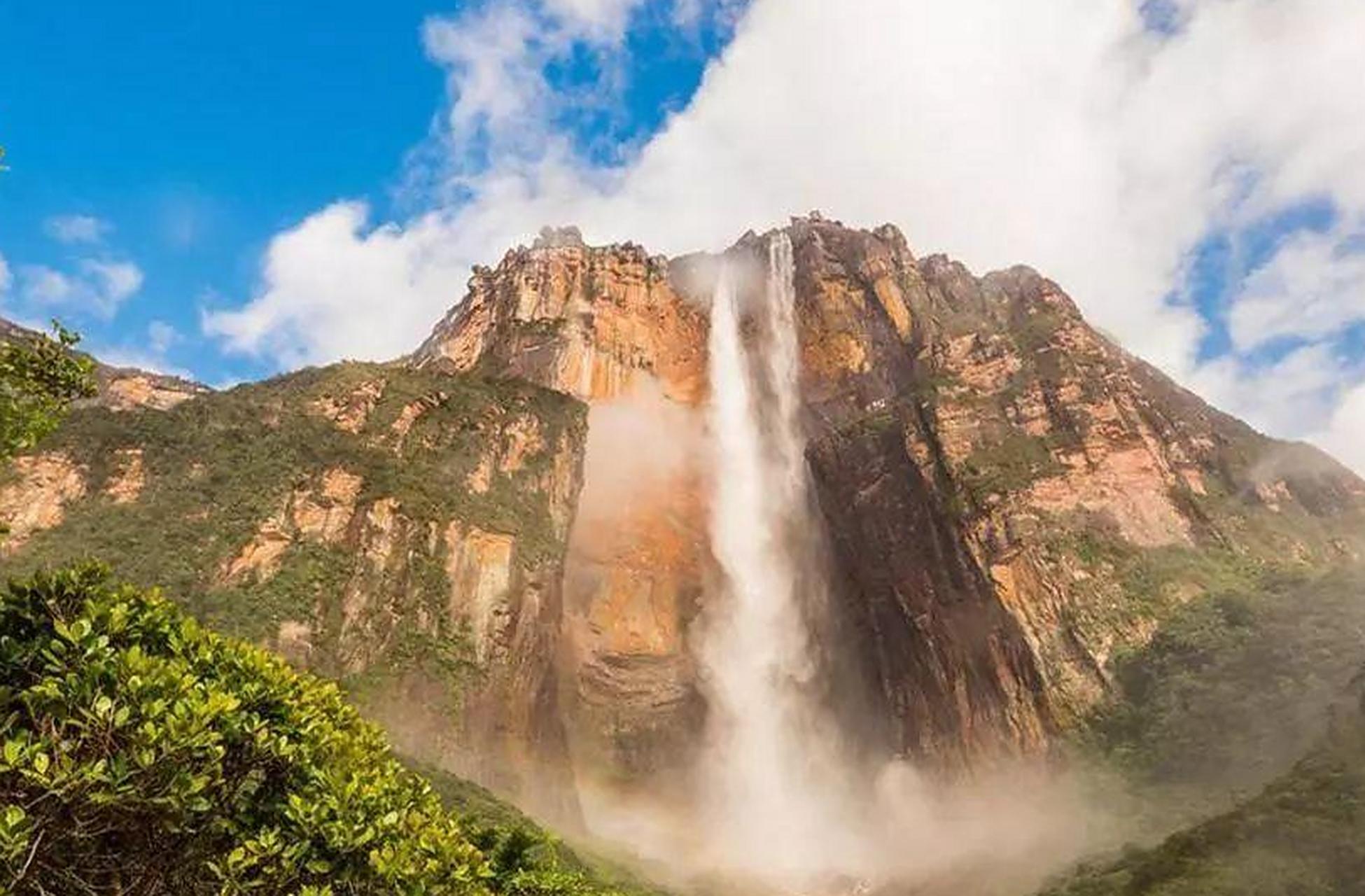 委内瑞拉天使瀑布 angel falls - venezuela 天使瀑布又叫安赫尔瀑布