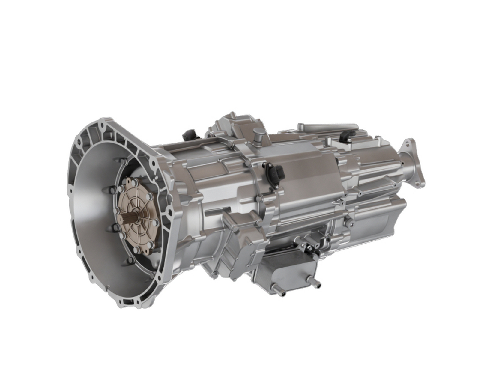 上汽混动变速箱布局s-dht,平行轴2挡串并联混动,p1电机85kw,p3电机150