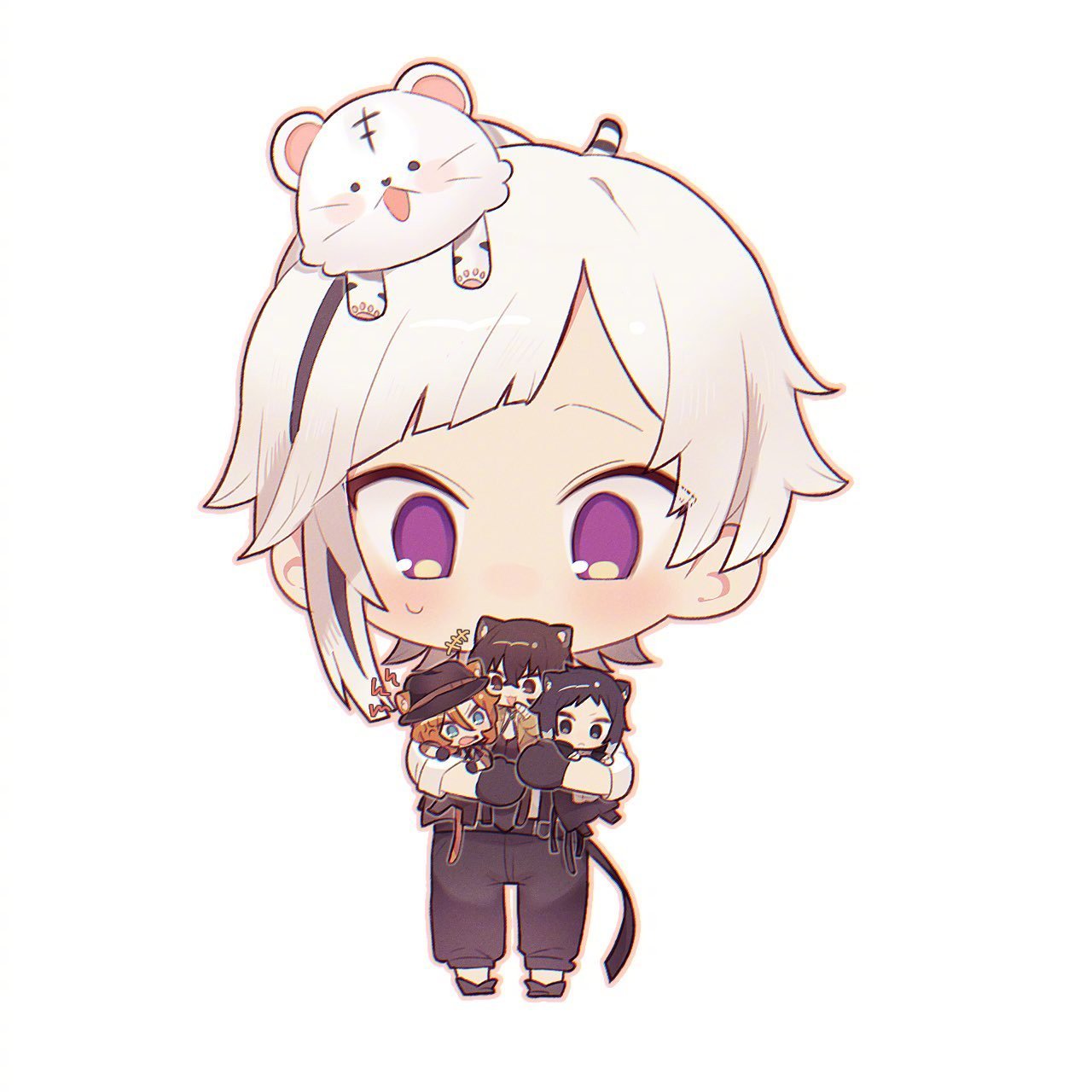 文豪野犬# 5月5日是中岛敦的生日,祝小老虎生日快乐!