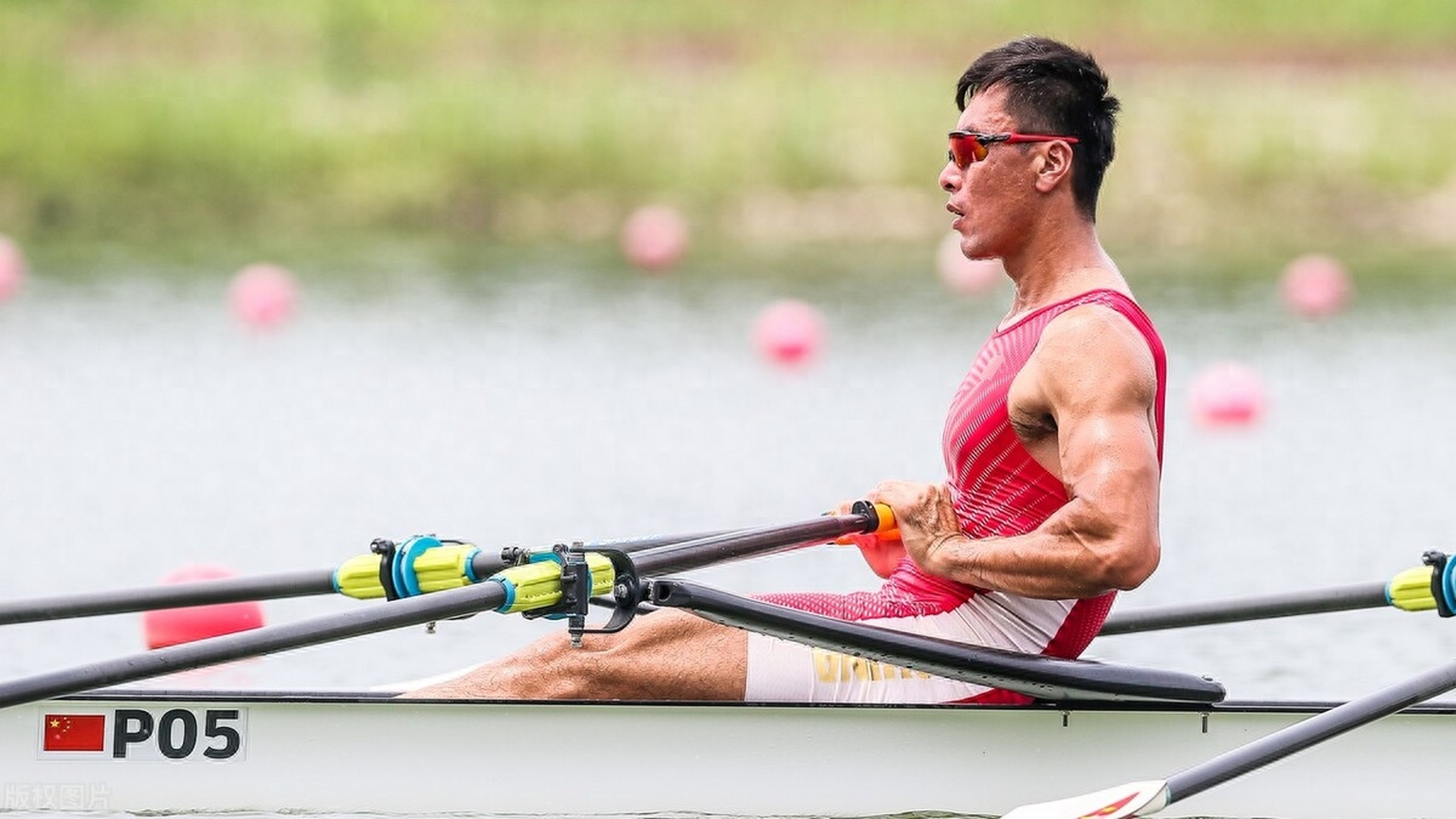 亚运会-张亮获得赛艇男子单人双桨冠军 中国香港选手摘铜 9月25日上午