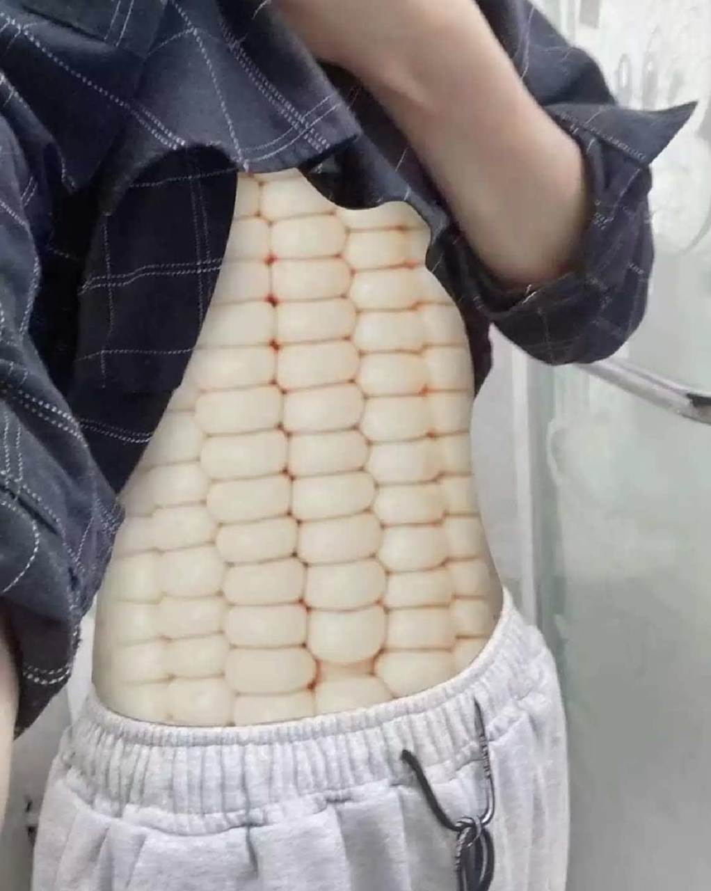 这是我的腹肌,好看吗?[汗]