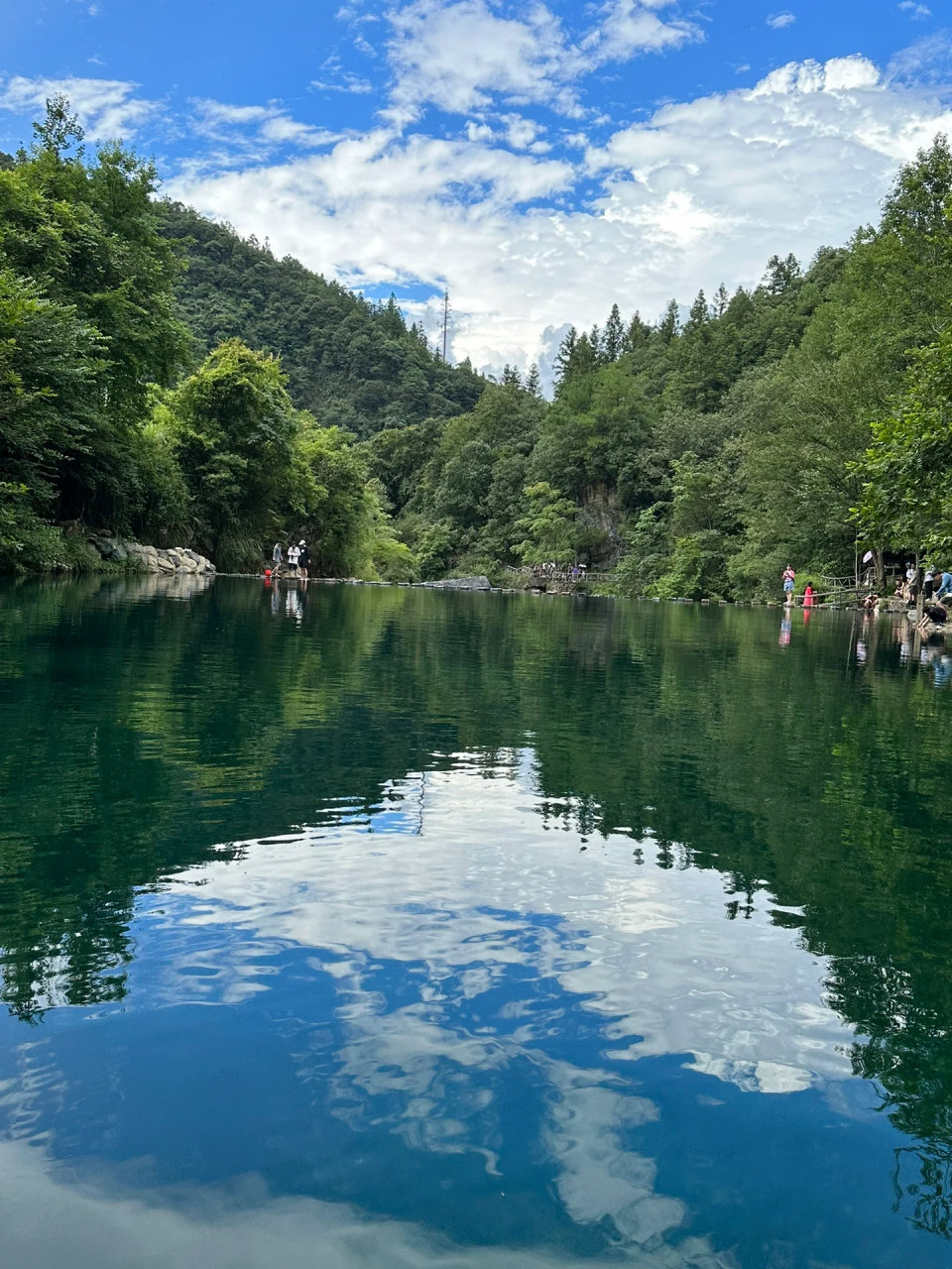 安徽"小九寨沟"百元假期人不多的避暑圣地