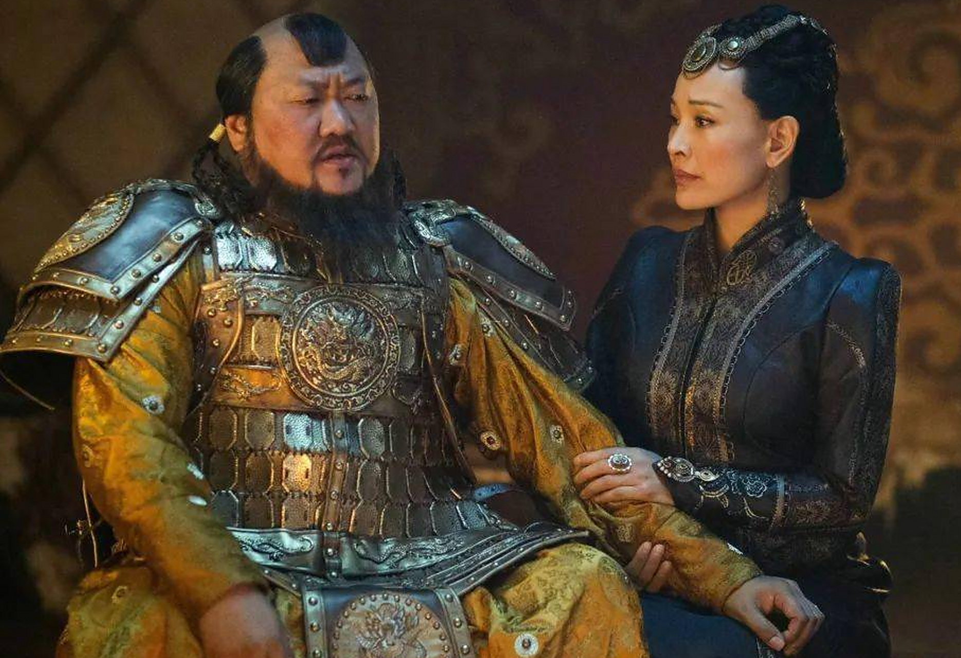 1232年,拖雷死后不久,窝阔台便对弟媳唆鲁禾帖尼说:"要不你嫁给我儿子