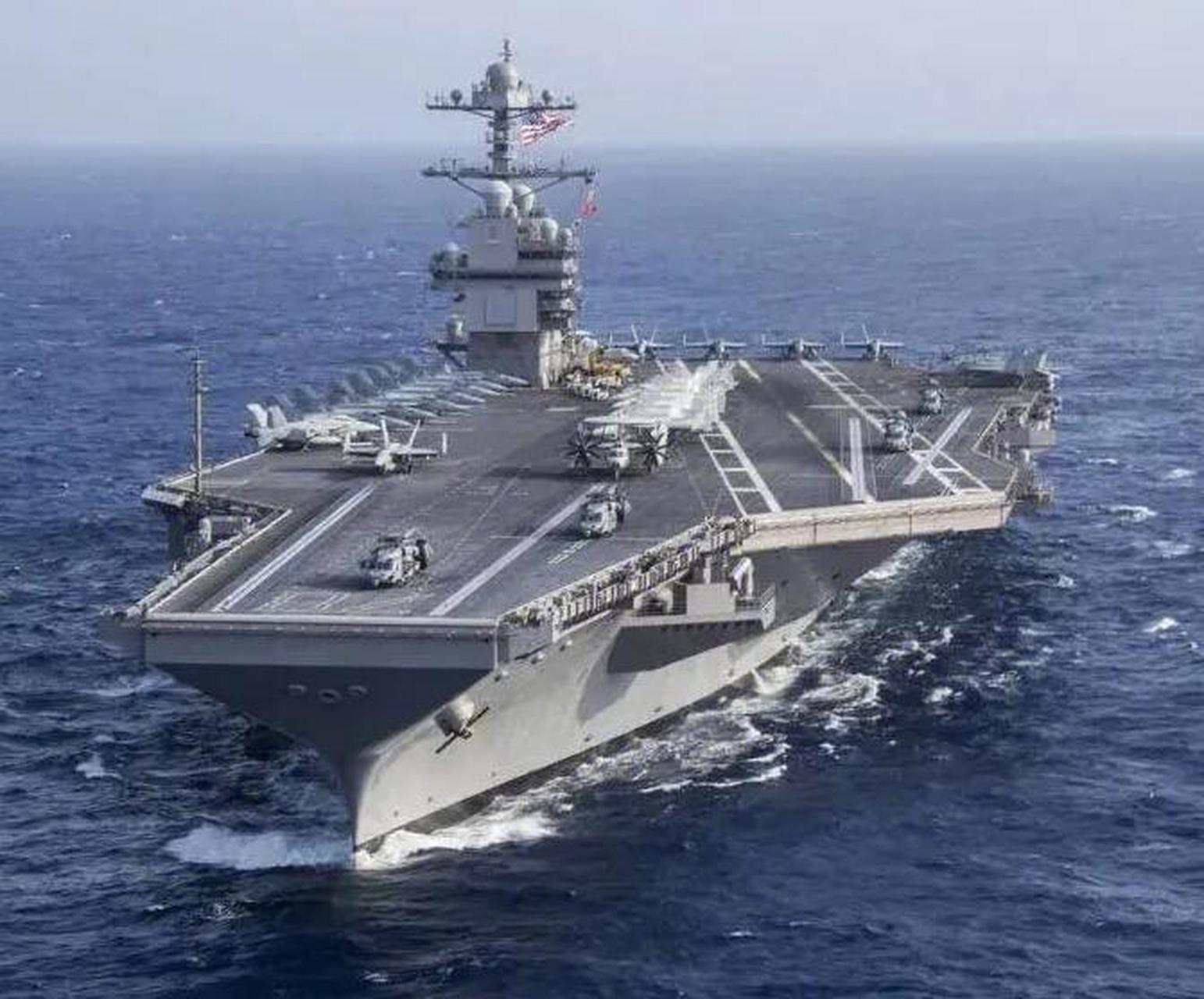 中国005号航母在很多方面都已经比美国的福特级航母更先进.