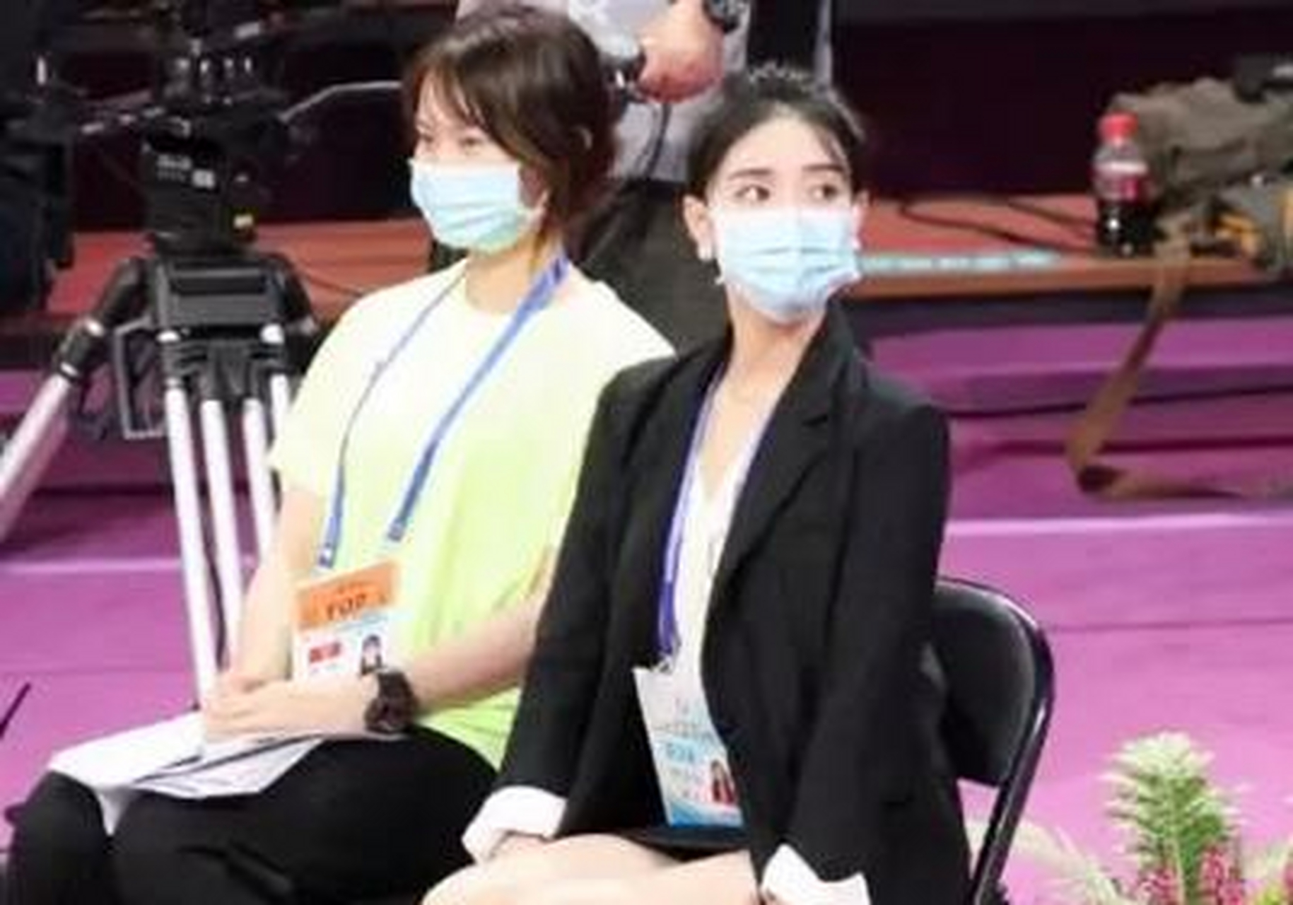 1米72的美女裁判舒思瑶!28岁的她这腿是什么水平?