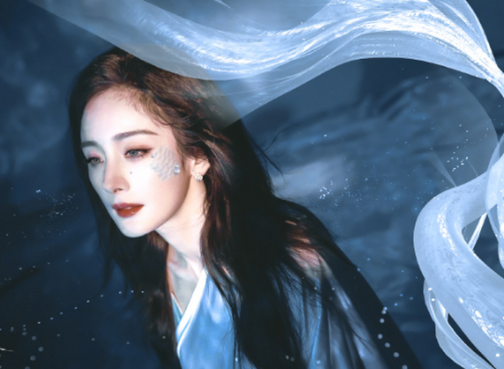 杨幂这美人鱼造型真是绝了,大家不评论两句么 #杨幂美人鱼造型