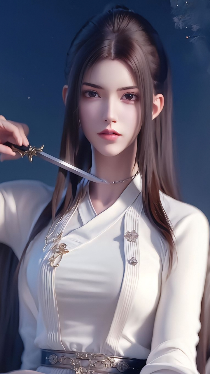 [鼓掌]#国漫女神壁纸# #ai手机壁纸