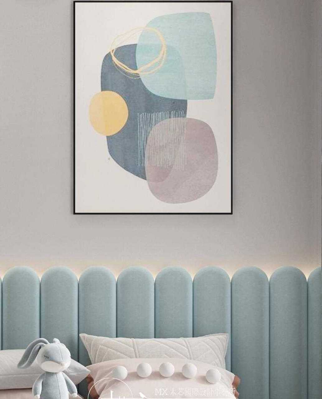 [m"icdrop]  以浅淡的蓝绿色为主调,简单而治愈的感觉,加上原木的自然