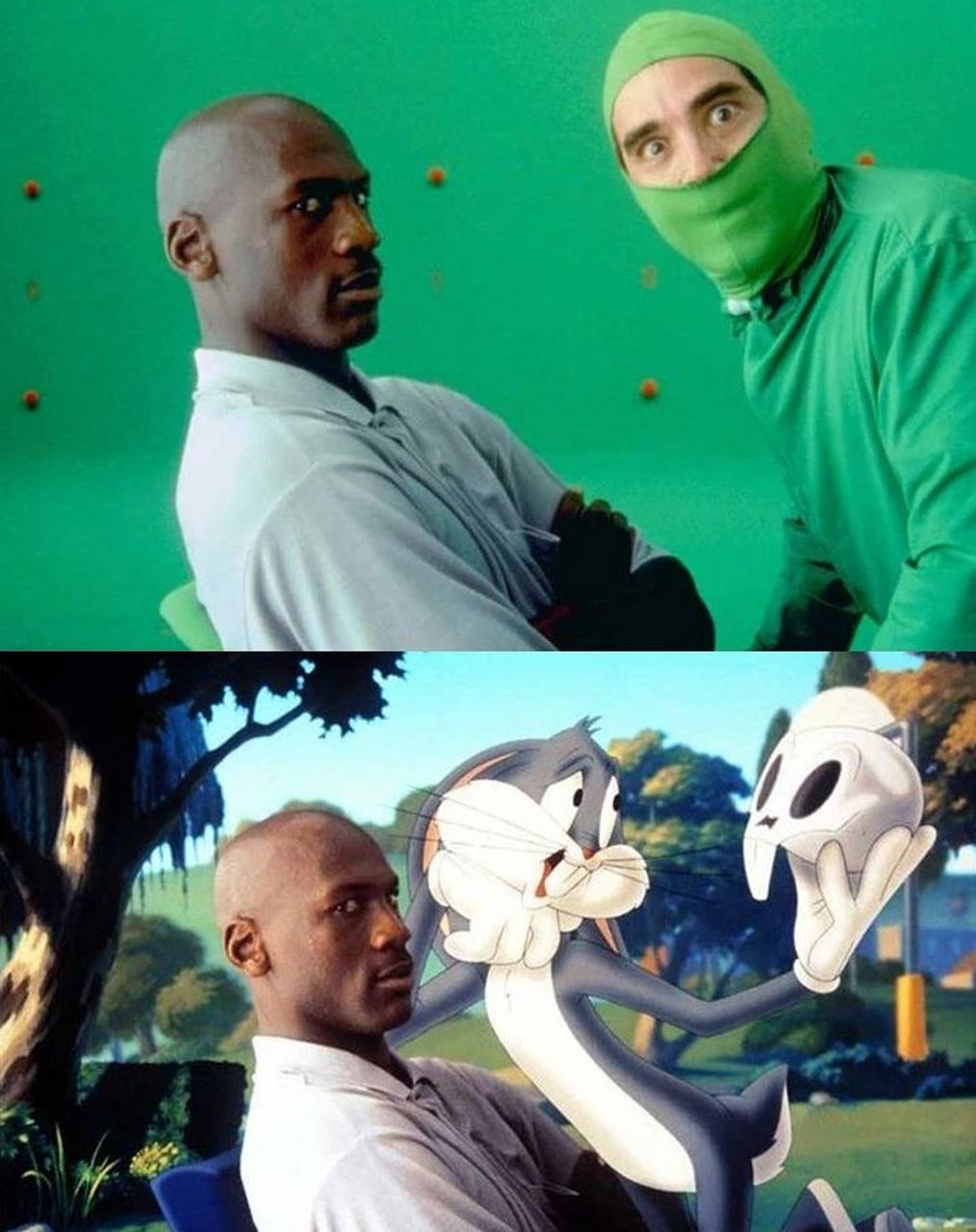 分享几张好莱坞电影的拍摄幕后照  绿幕合成已经成为绝大多数特效电影