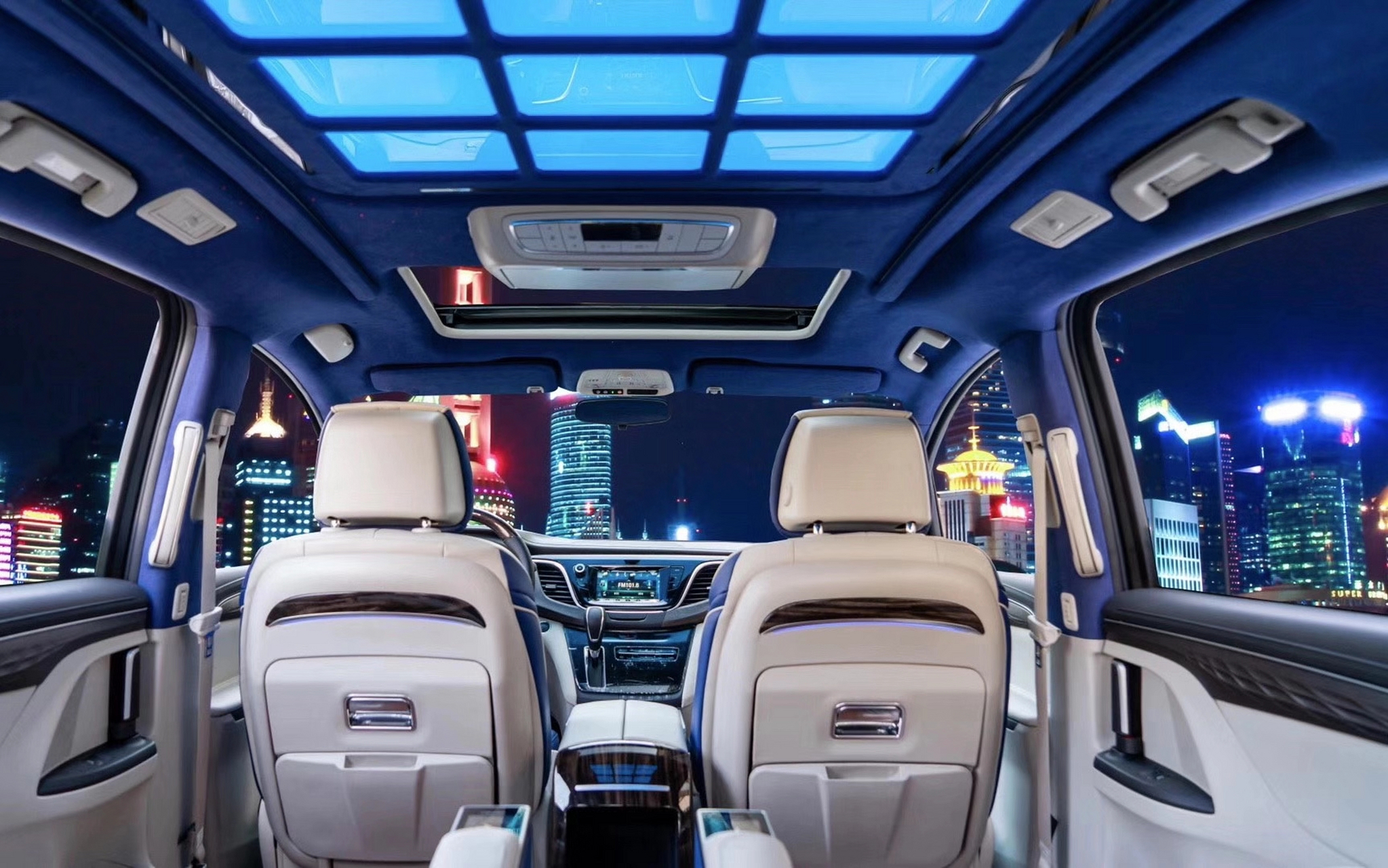 别克gl8陆上公务舱改装,合正gl8升级清新风格案例,优雅耐看不过时!