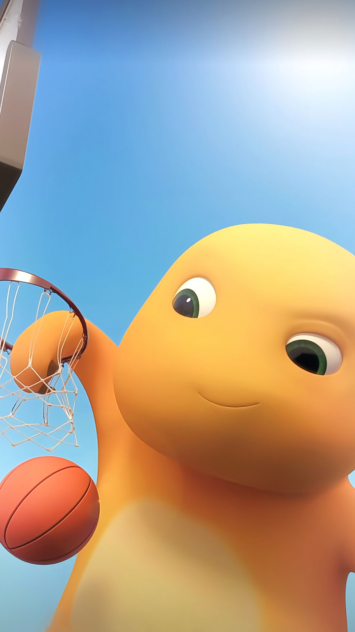 卡通壁纸|《小七和奶龙》高清4k手机壁纸:奶龙,一只很可爱,很治愈的