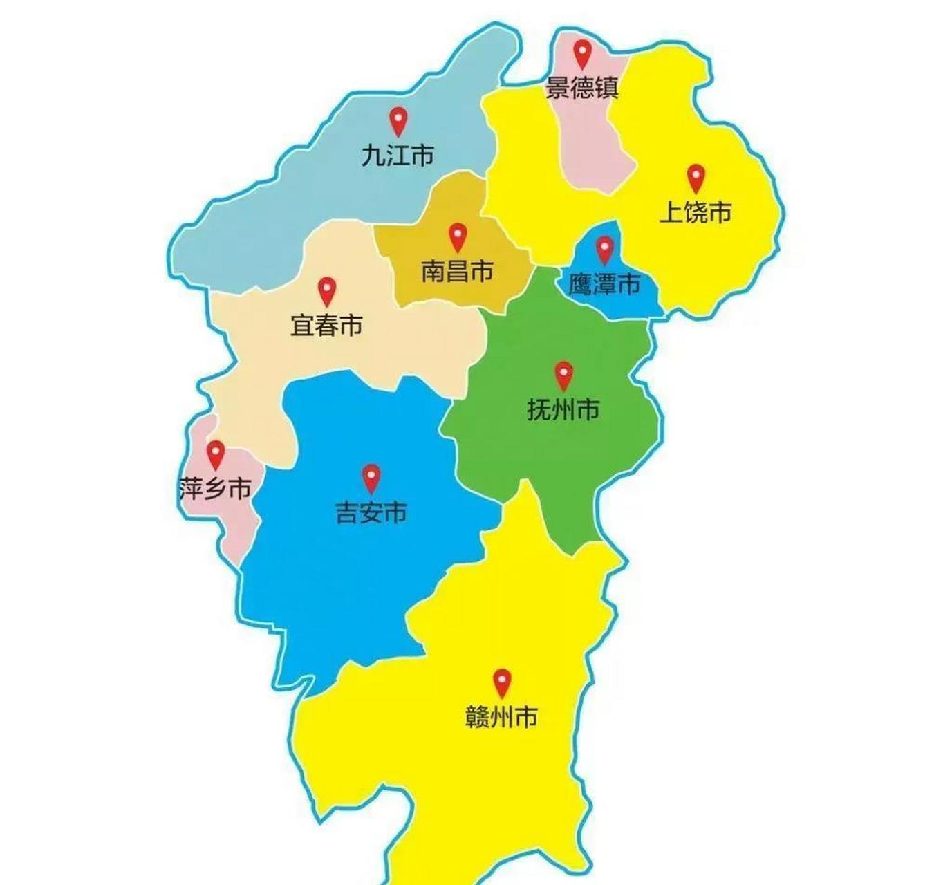 江西省占据了中国最好的地理位置,为什么发展却不如其周边任一兄弟