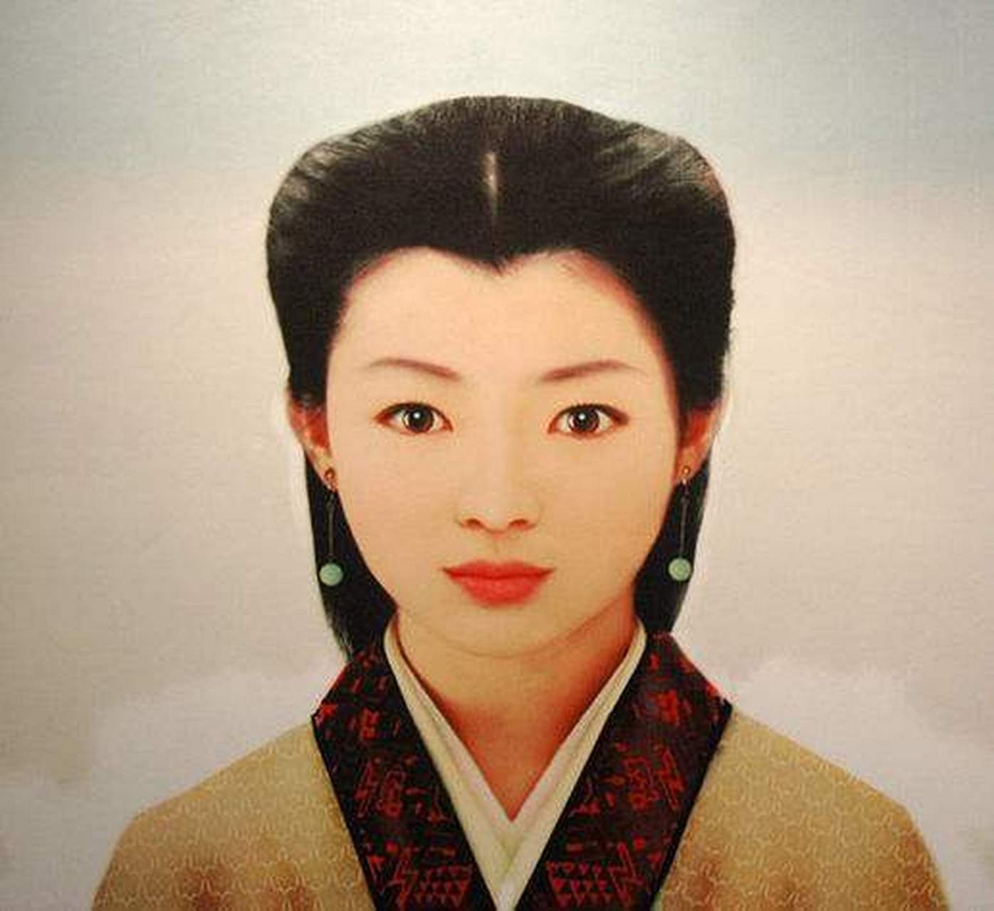 甲骨文献记载中国第一个女英雄:妇好复原图,商纣王之前二百年,一位商