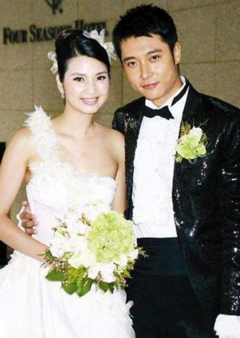 张丹峰洪欣的结婚照,那年好甜