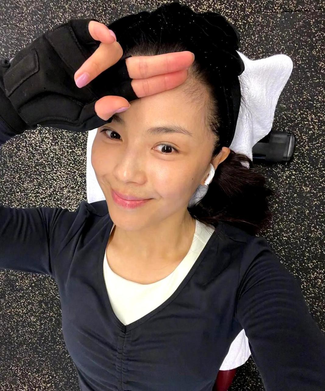 刘涛分享了健身照,她的皮肤状态非常好.