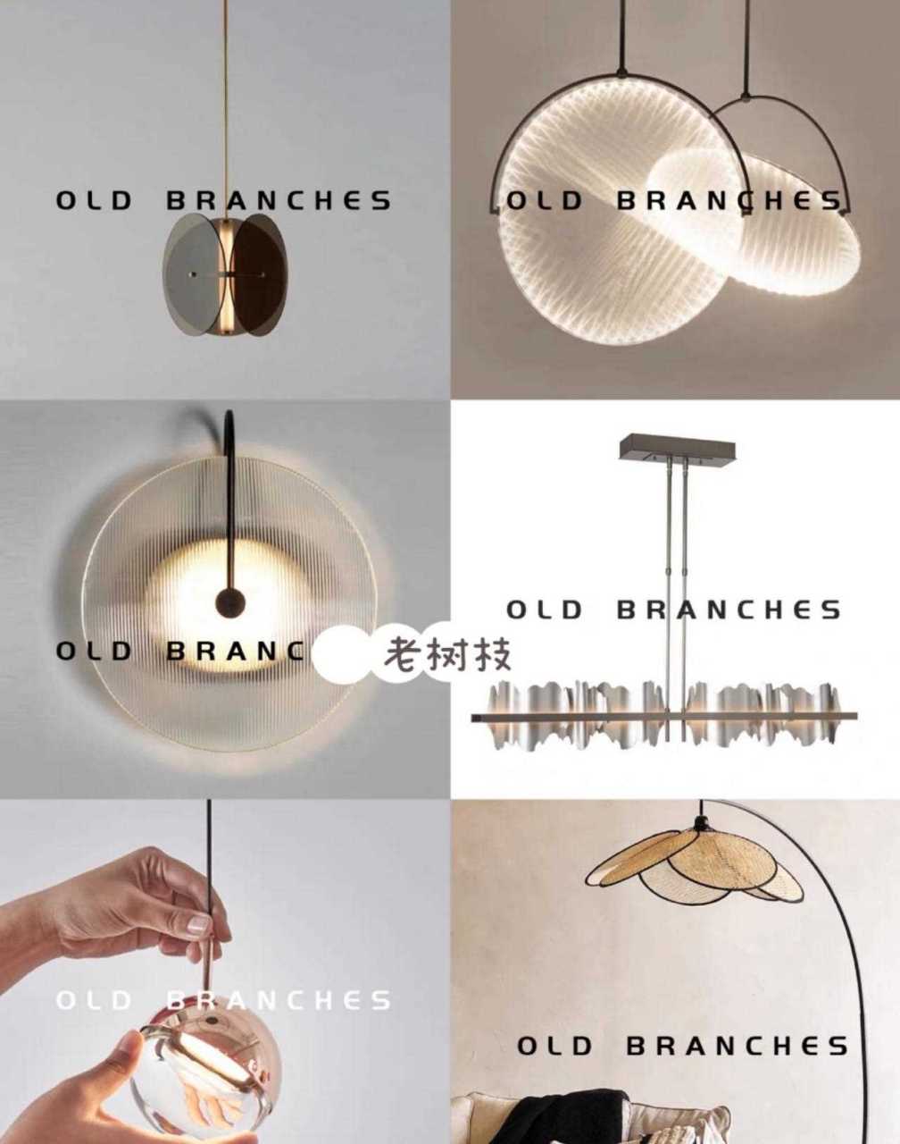 1黑白森林(26945) 几何图案的极简风格黑白配色,很百搭,简约但高级