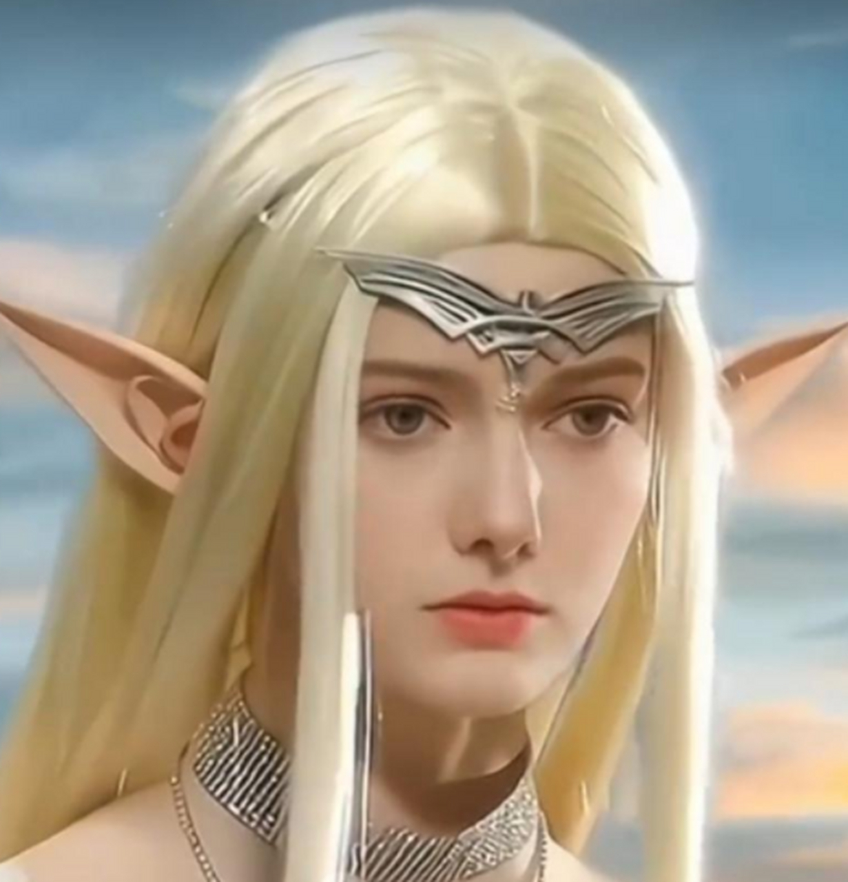 一直以为这个美女精灵是电脑合成的,真的不敢相信真实世界竟然会有