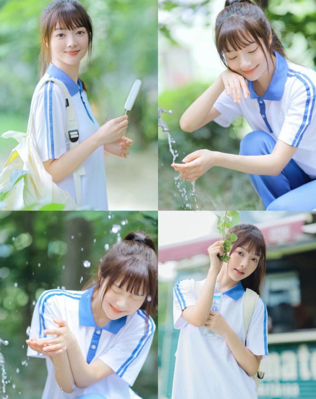 青春校园校服写真