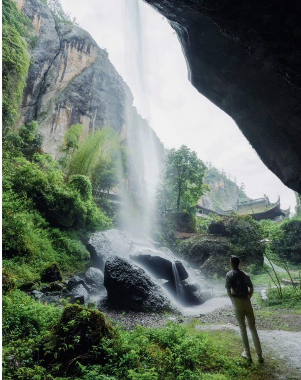 台州这个无人古寺无脑推荐,门票才5元  99明岩古寺 99门票只有5元