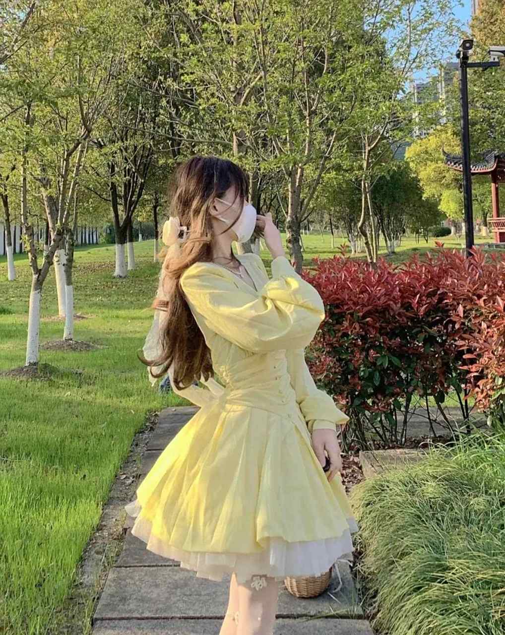 甜妹奶油蓬蓬裙狠狠碰瓷贝儿公主![锦旗] 这个奶黄色真的太甜了!