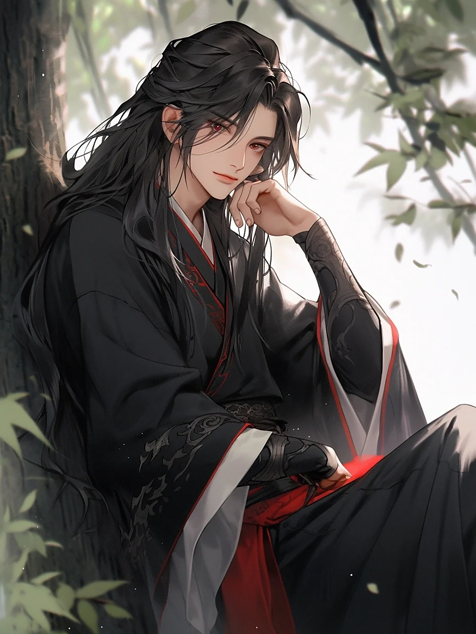 古风帅哥   迷人又腹黑的反派角色