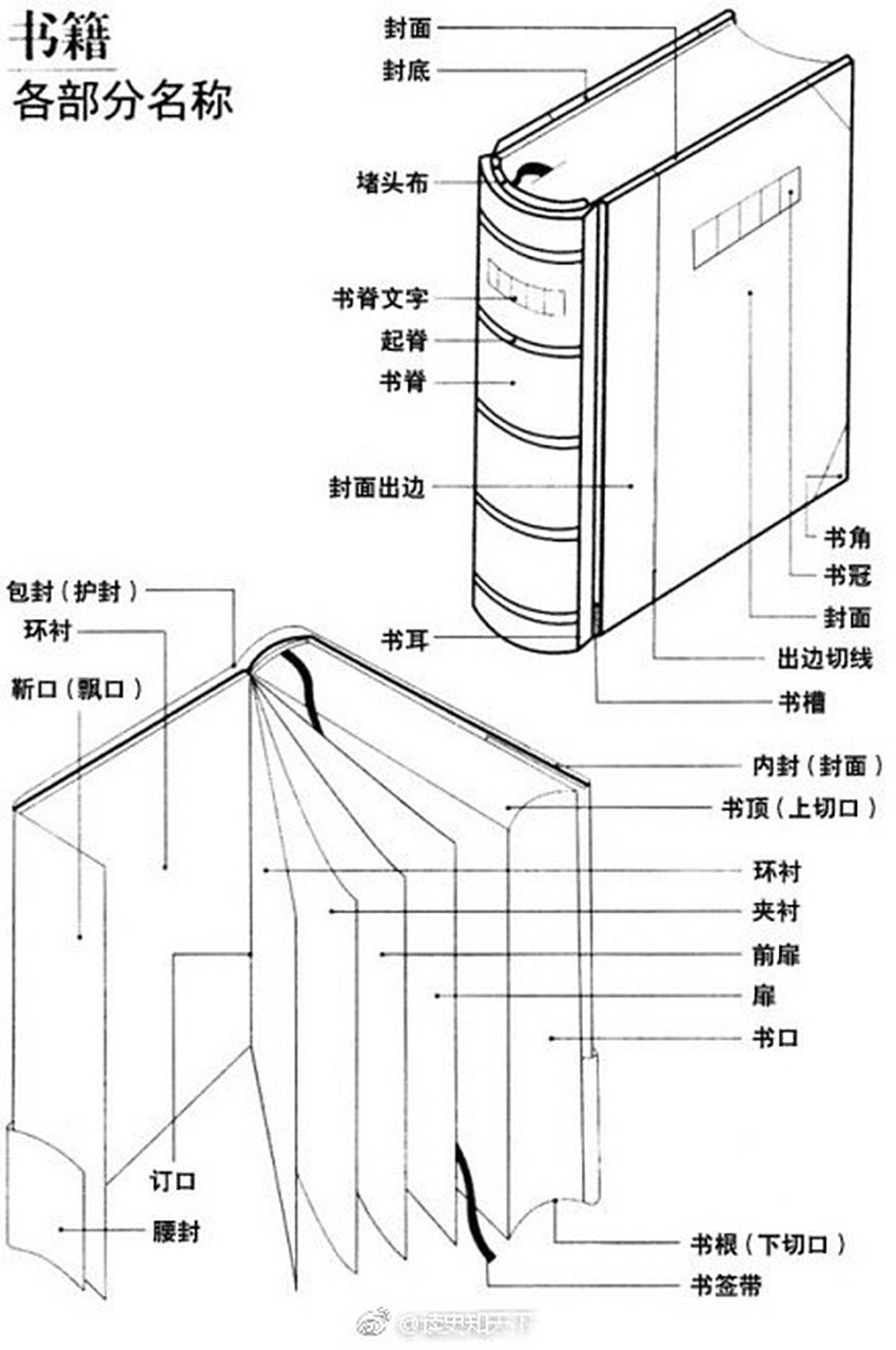 读了那么些年的书,书的各个部分你知道吗?快来一起涨知识!