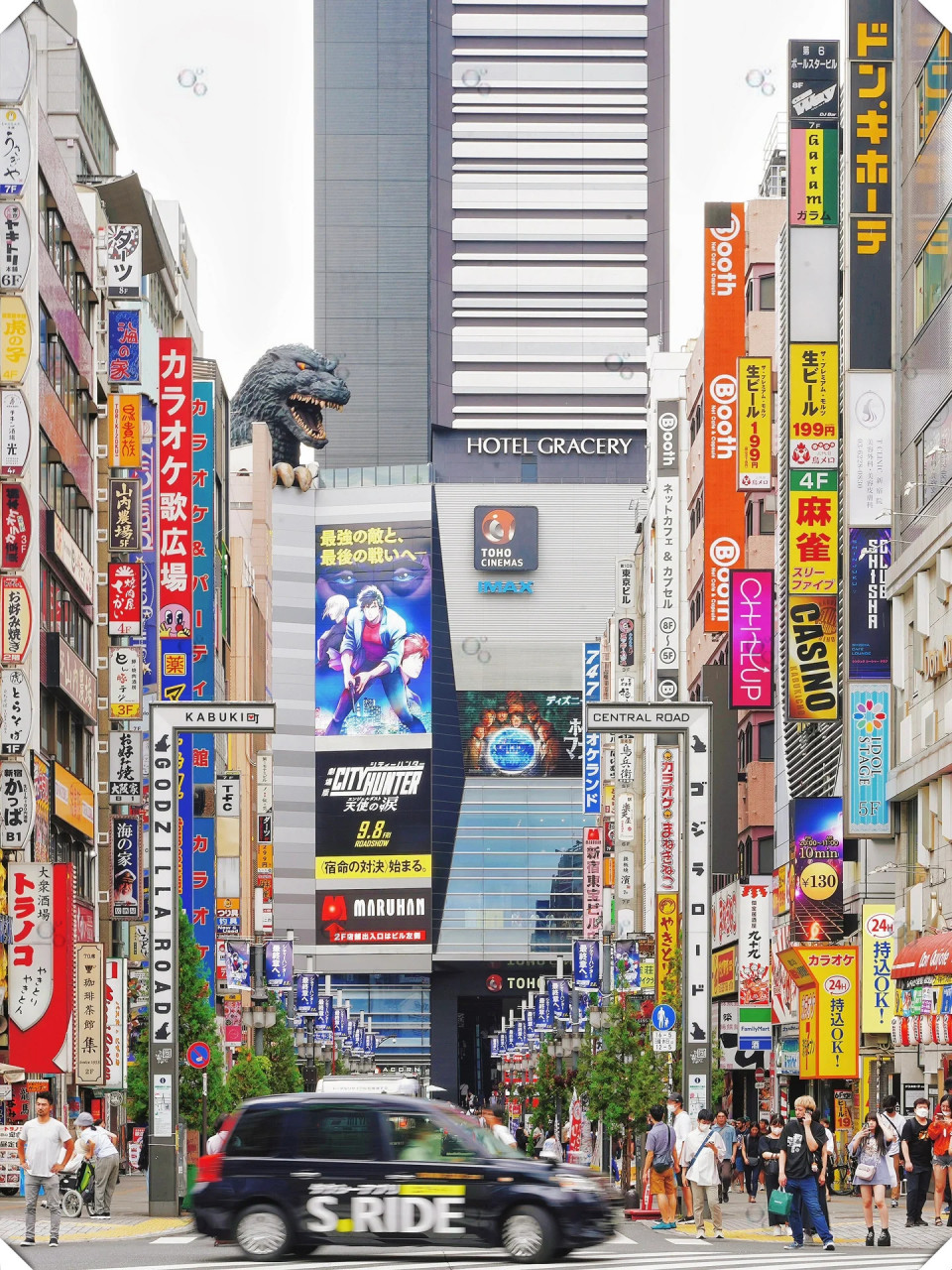 这家哥斯拉主题的酒店hotel gracery shinjuku你们去过吗?