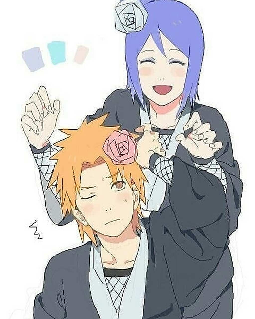 小南&弥彦  #火影忍者