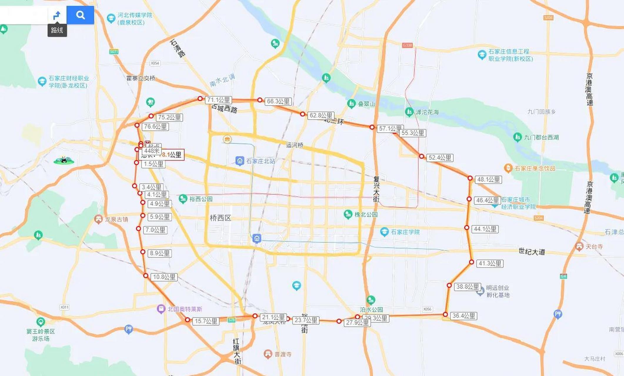 石家庄西三环不知为什么会如此修建,总是看着别扭,不如对西三环进行