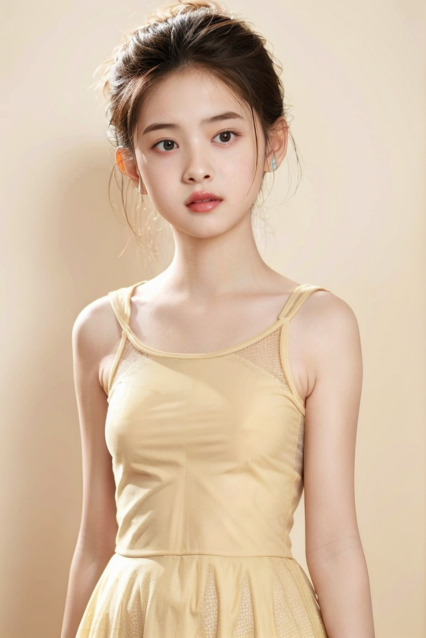 潮流时尚美少女人像摄影写真,极品颜值模特艺术照#美女# #养眼美女