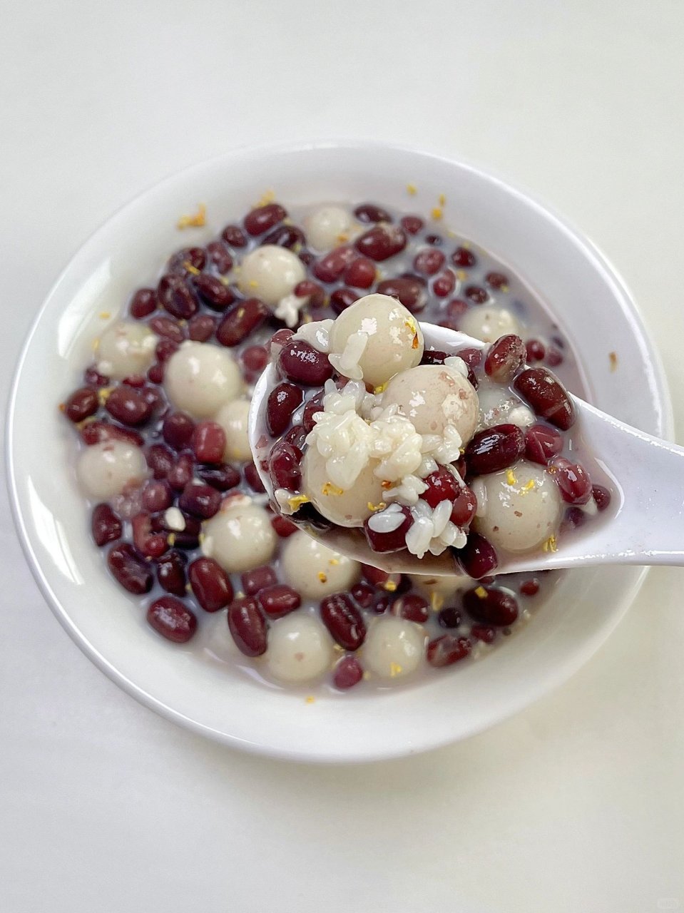 建议把奶茶都换成它!太好喝了! 奶香红豆小丸子!好喝哭了! 奶乎乎的!