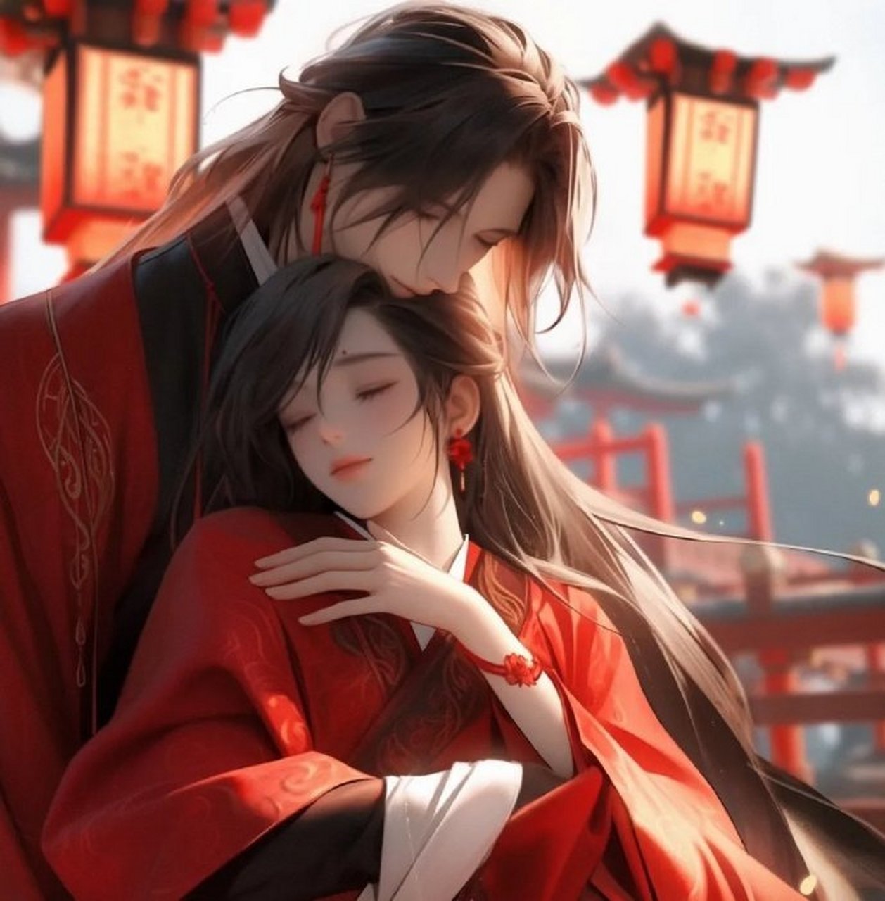 甜酥酥古风情侣头像