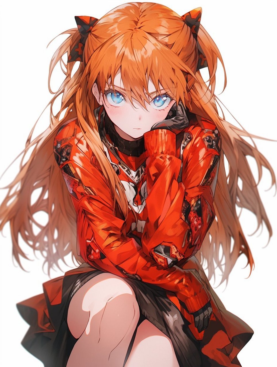 ai绘画# 明日香79 676767