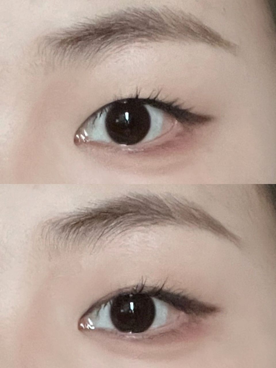 单肿眼宽眼距快去试试这个画法 眼距咱们就用修容拉拢 不用刻意去调整