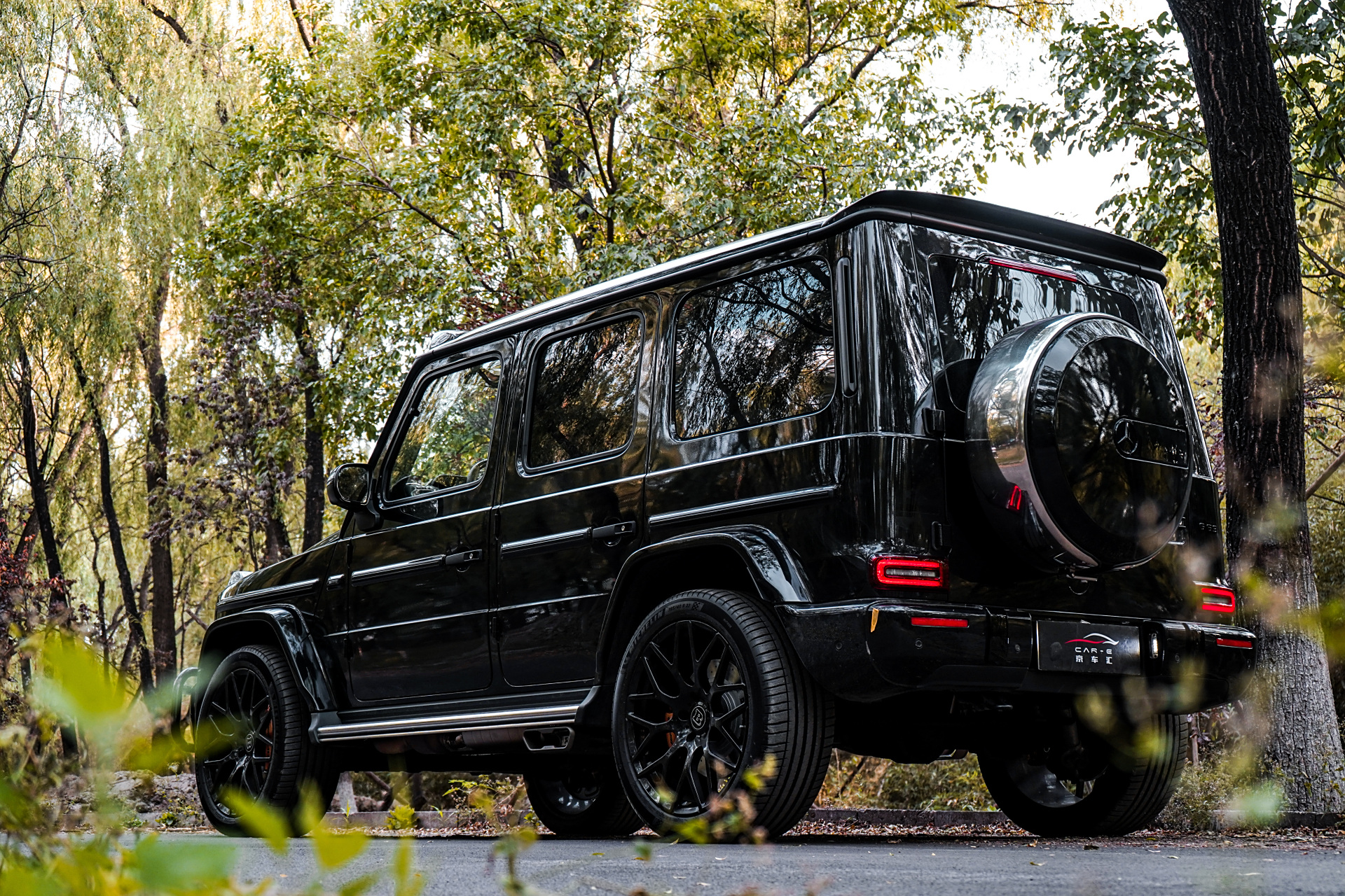 g500升级g63黑武士,配金色刹车,钛合金排气,你看还差点什么?