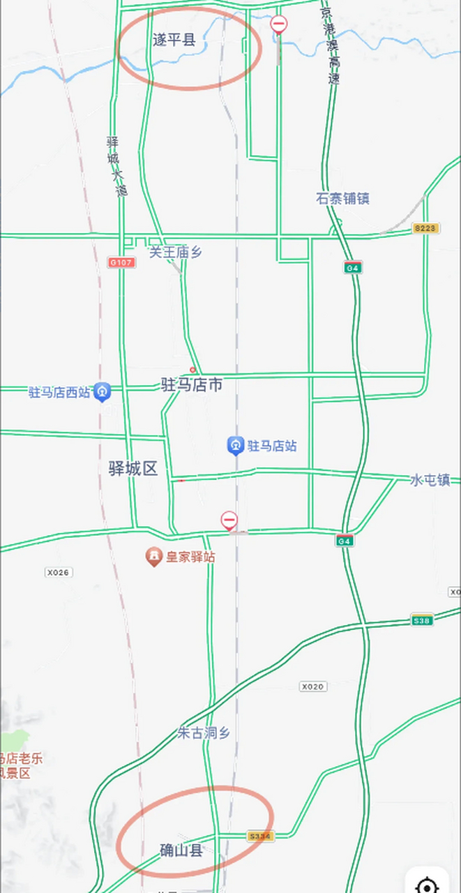 驻马店市目前只有一个市区——驿城区,这明显不符合未来城市发展需求