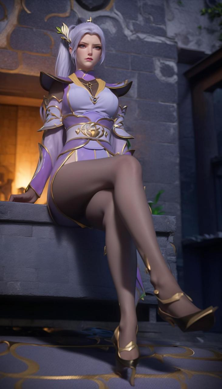 女王已经不用期待了,高马尾黑丝袜,韩月雪姐才是女神!