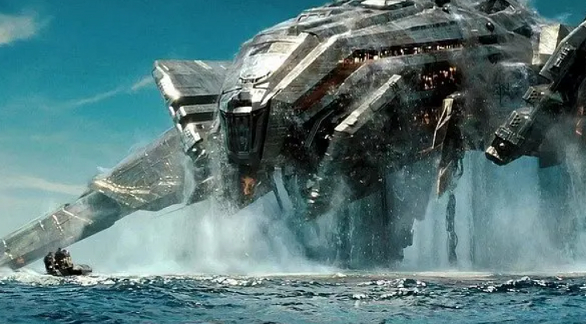 每日电影推荐之《超级战舰》 个人挺喜欢的一部热血科幻片,电影讲述