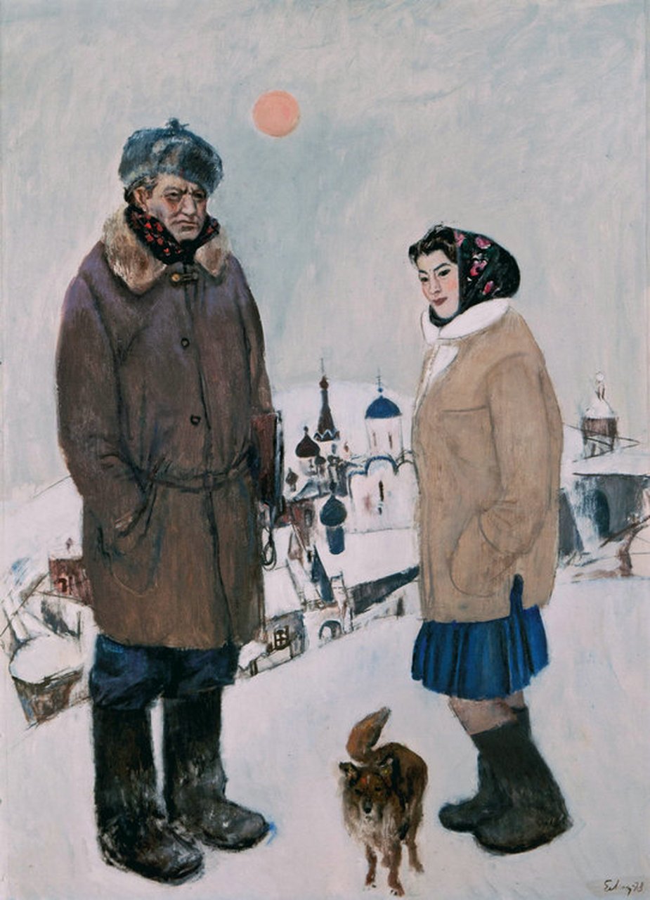 前苏联(生于白俄罗斯)画家莫伊谢延科(1916-1988)作品欣赏.