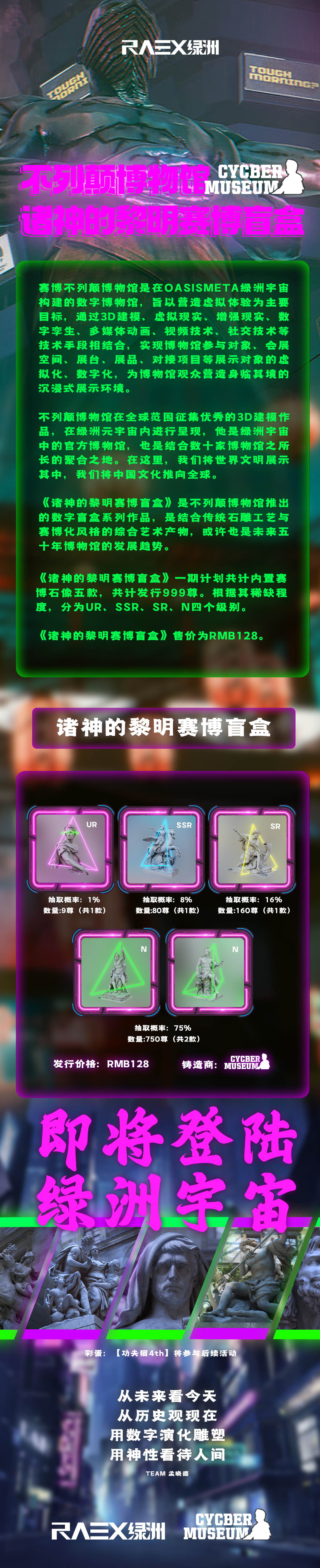 不列颠博物馆《诸神的黎明》赛博盲盒上线!