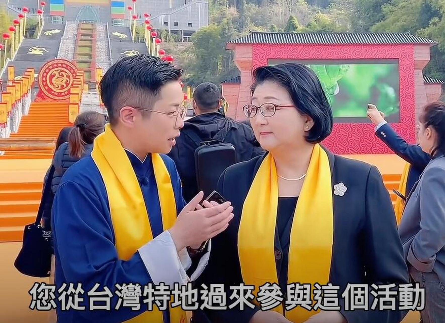 怪不得最近名嘴雷倩没有上政论节目, 原来到大陆来参加两岸文化交流