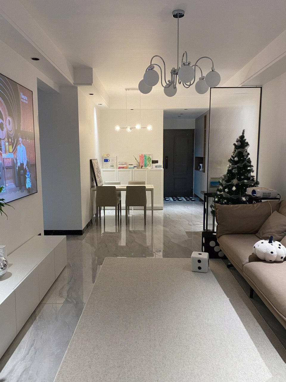 80平三室一厅,这就是我的理想小家 入住小屋半年 简简单单的装修,但住