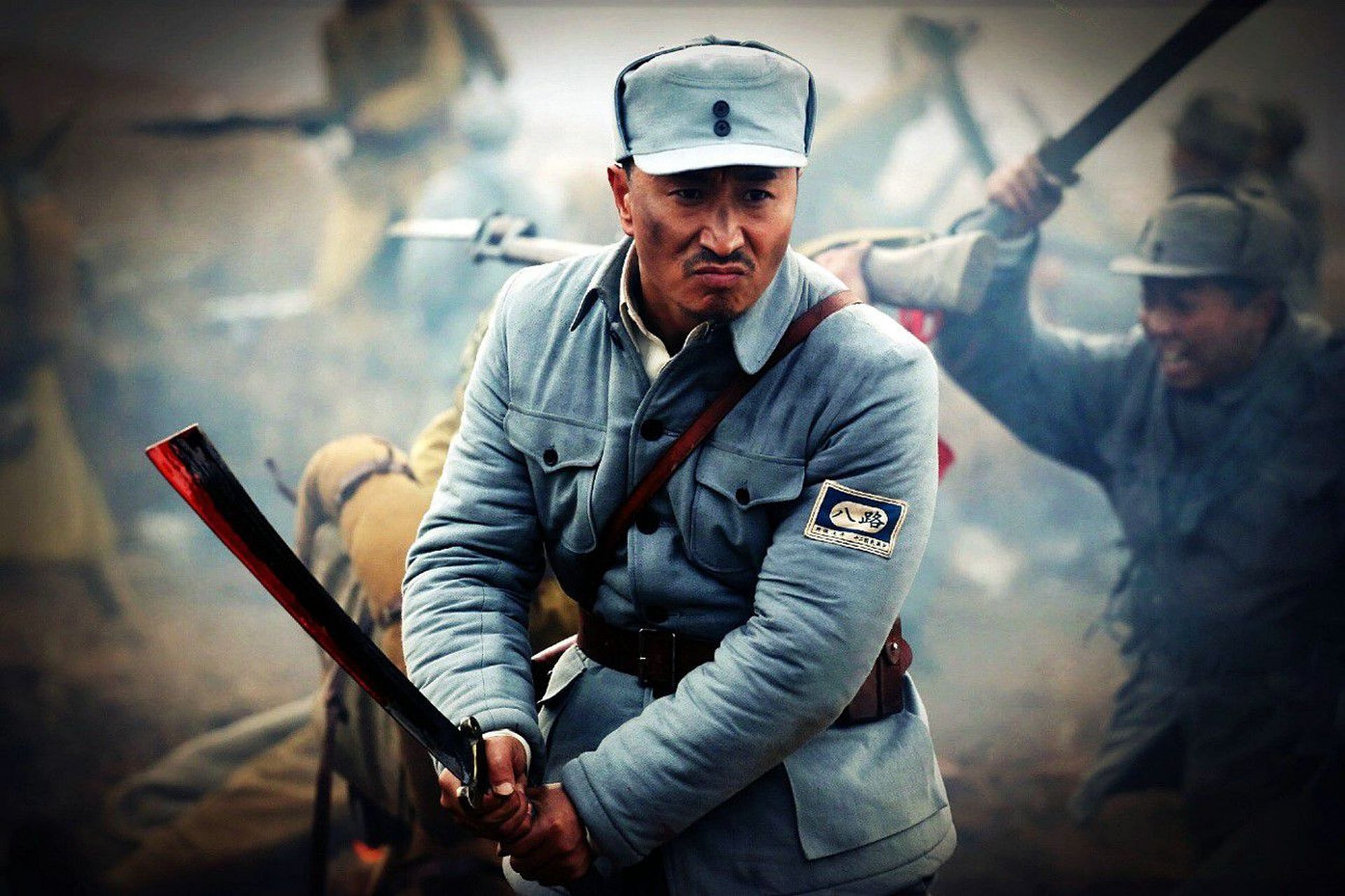 演员张笑军,去亮剑剧组,扮演李云龙的护卫段鹏,和扮演魏和尚的张桐住