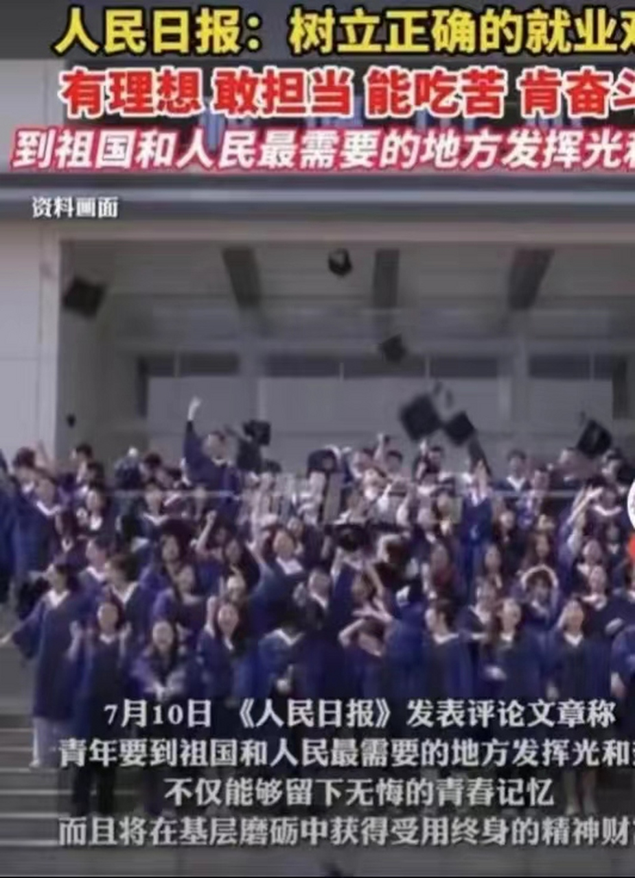 个人观点:树立正确的就业观  在人民日报的一篇文章中,提到了"树立