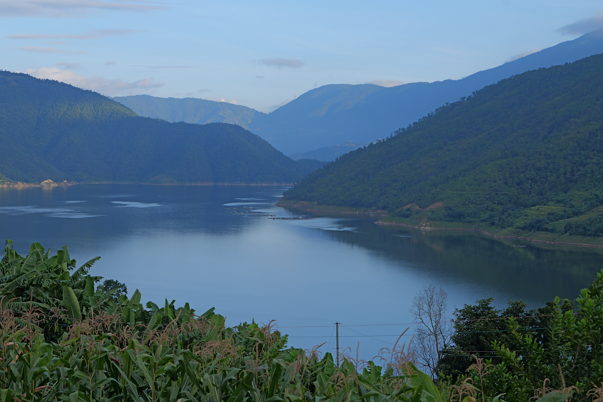 云南临沧凤庆县大寺乡澜沧江小湾电站库区姚青春自然风光山水风景5