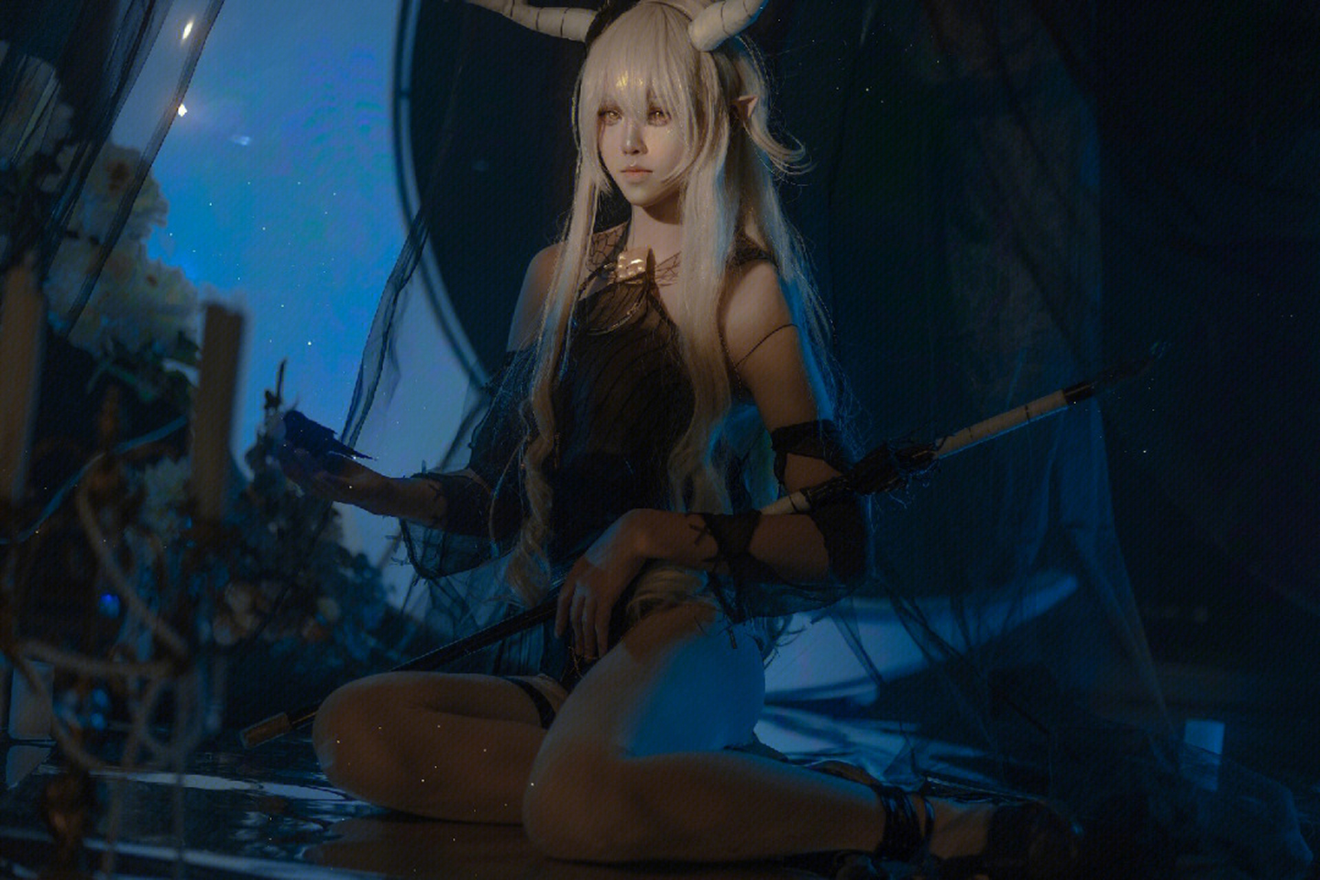 闪灵 静谧午夜 泳装cos